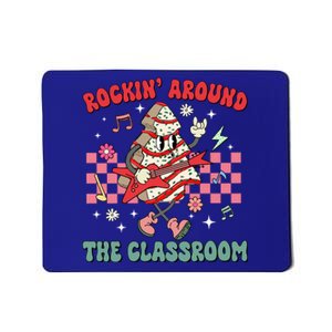 Rockin Around The Classroom Christmas Cake Tree Teacher Xmas Gift Mousepad