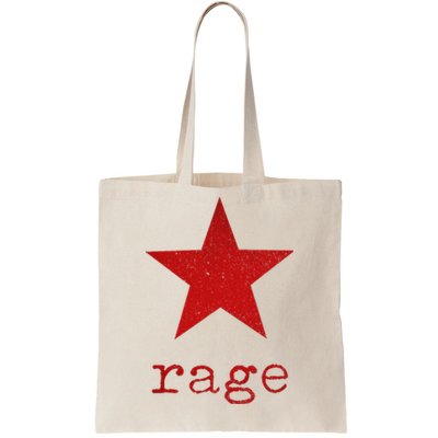 Rage Against The Musics Rocks Ratm Star Fist Name Tote Bag