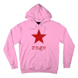 Rage Against The Musics Rocks Ratm Star Fist Name Hoodie