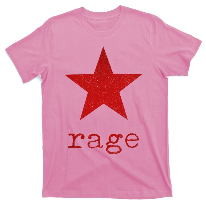 Rage Against The Musics Rocks Ratm Star Fist Name T-Shirt