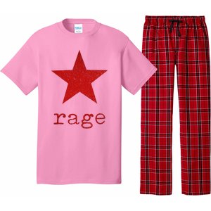 Rage Against The Musics Rocks Ratm Star Fist Name Pajama Set