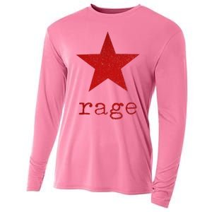 Rage Against The Musics Rocks Ratm Star Fist Name Cooling Performance Long Sleeve Crew