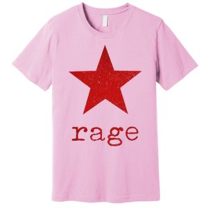 Rage Against The Musics Rocks Ratm Star Fist Name Premium T-Shirt