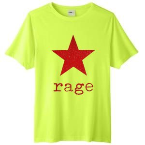 Rage Against The Musics Rocks Ratm Star Fist Name Tall Fusion ChromaSoft Performance T-Shirt