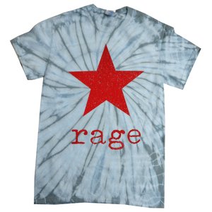 Rage Against The Musics Rocks Ratm Star Fist Name Tie-Dye T-Shirt