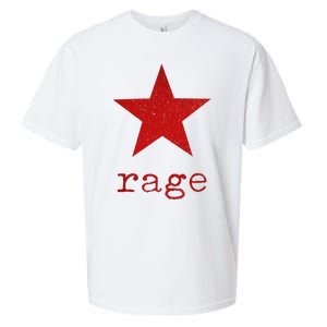 Rage Against The Musics Rocks Ratm Star Fist Name Sueded Cloud Jersey T-Shirt