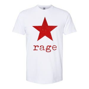 Rage Against The Musics Rocks Ratm Star Fist Name Softstyle CVC T-Shirt