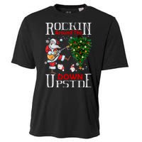 Rockin Around The Christmas Upside Down Cooling Performance Crew T-Shirt