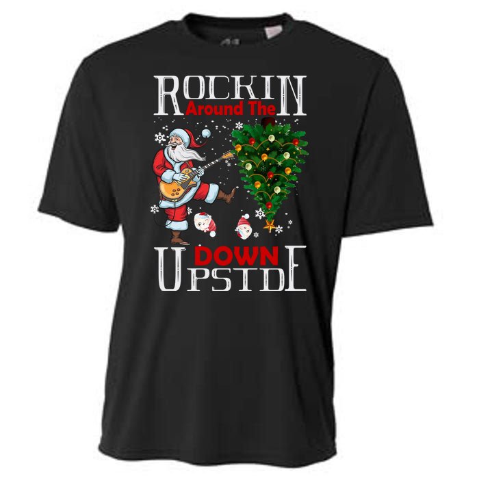 Rockin Around The Christmas Upside Down Cooling Performance Crew T-Shirt