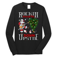 Rockin Around The Christmas Upside Down Long Sleeve Shirt