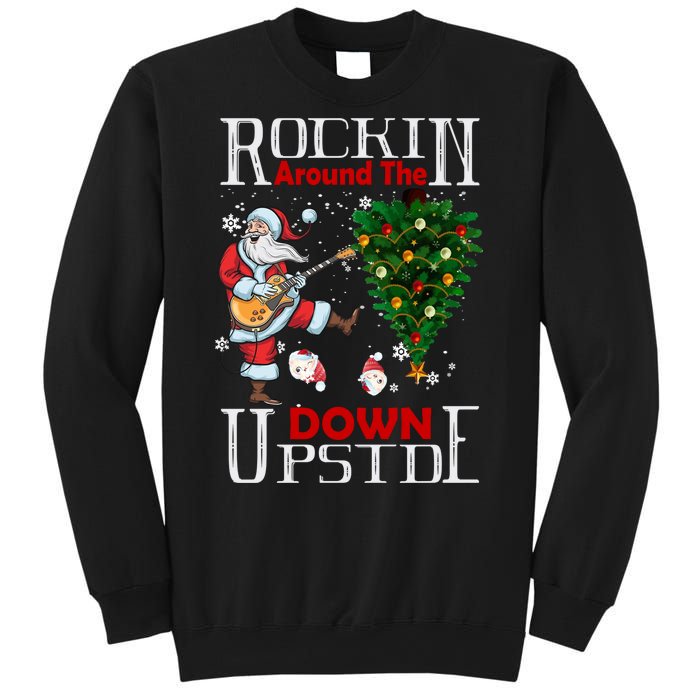 Rockin Around The Christmas Upside Down Sweatshirt