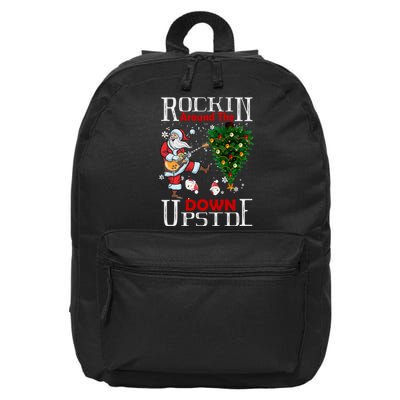 Rockin Around The Christmas Upside Down 16 in Basic Backpack