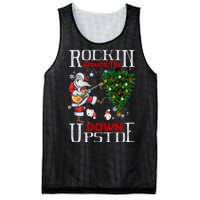 Rockin Around The Christmas Upside Down Mesh Reversible Basketball Jersey Tank