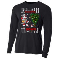 Rockin Around The Christmas Upside Down Cooling Performance Long Sleeve Crew