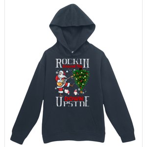 Rockin Around The Christmas Upside Down Urban Pullover Hoodie