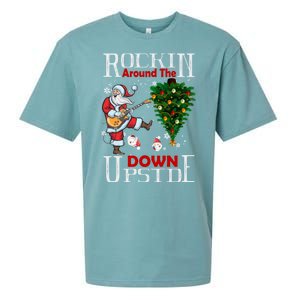 Rockin Around The Christmas Upside Down Sueded Cloud Jersey T-Shirt