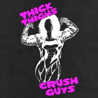 Raskol Apparel Thick Thighs Crush Guys 7 Panel Mesh Trucker Snapback Hat