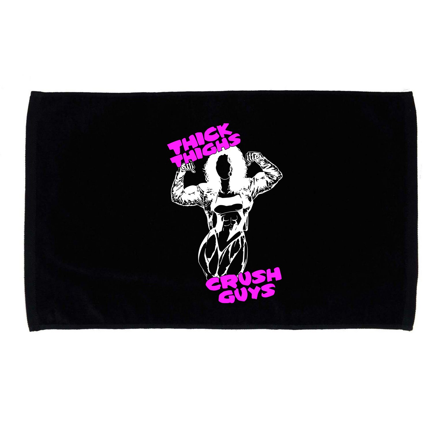 Raskol Apparel Thick Thighs Crush Guys Microfiber Hand Towel