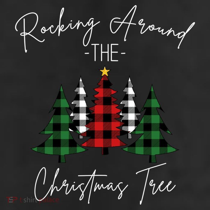 Rocking Around The Christmas Tree 11oz C Handle Ceramic Mug