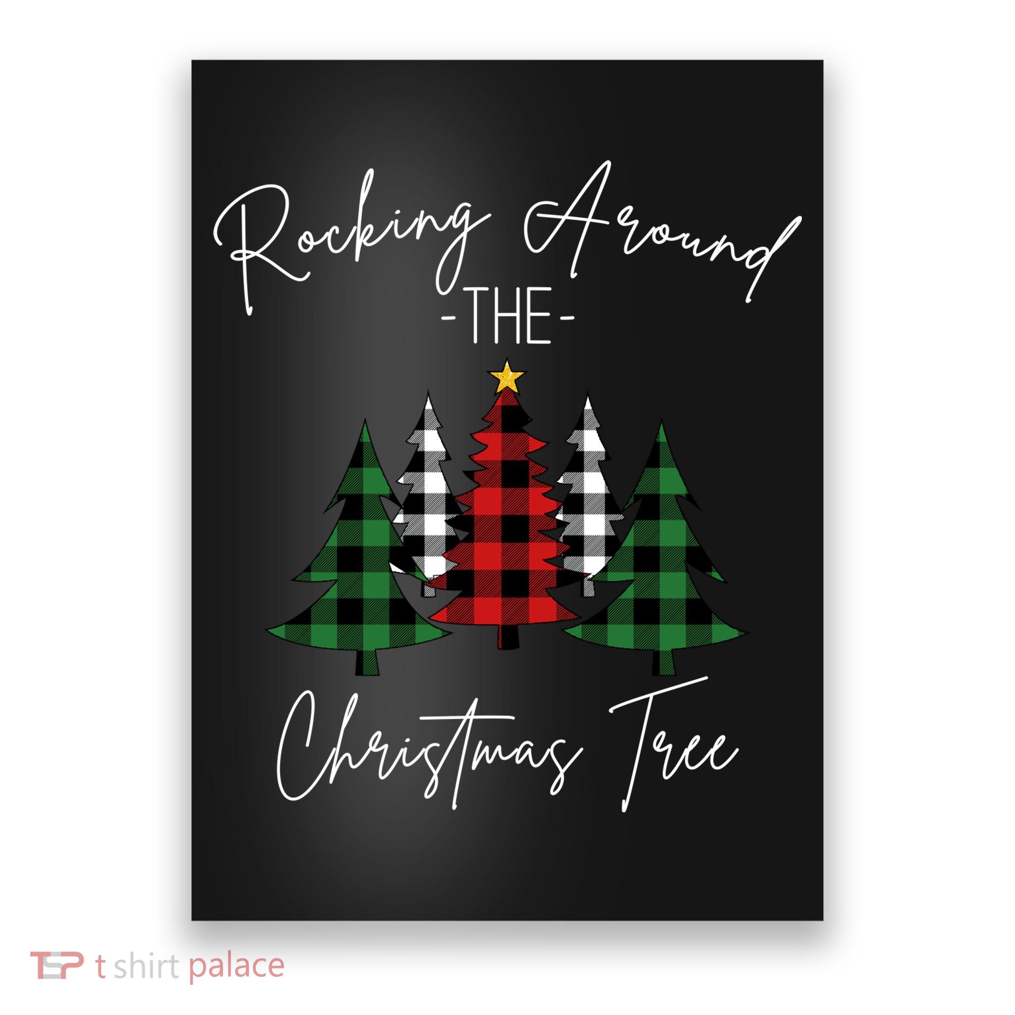 Rocking Around The Christmas Tree Poster