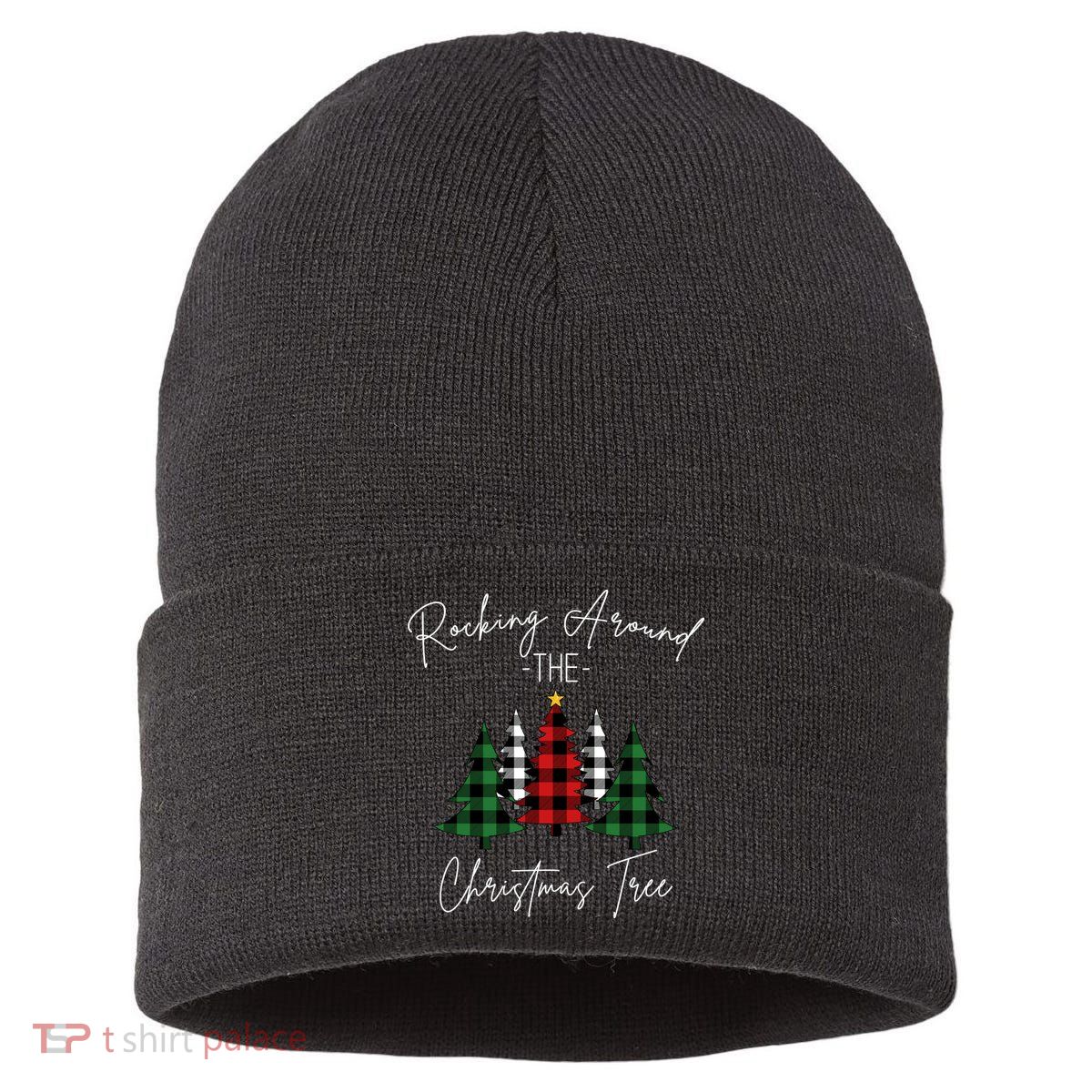Rocking Around The Christmas Tree Sustainable Knit Beanie