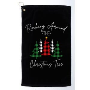 Rocking Around The Christmas Tree Platinum Collection Golf Towel