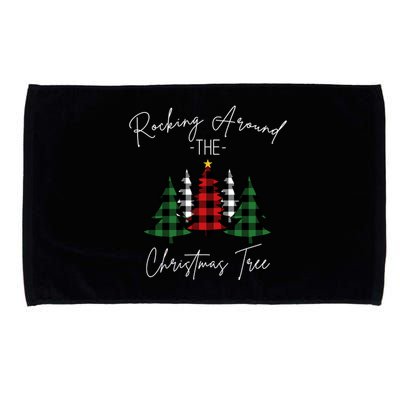 Rocking Around The Christmas Tree Microfiber Hand Towel