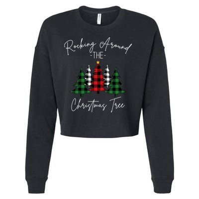 Rocking Around The Christmas Tree Cropped Pullover Crew