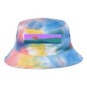 Retro Appalachian Trail Blue Ridge Shenandoah National Park Gift Tie Dye Newport Bucket Hat