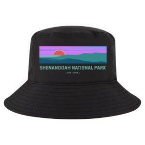 Retro Appalachian Trail Blue Ridge Shenandoah National Park Gift Cool Comfort Performance Bucket Hat