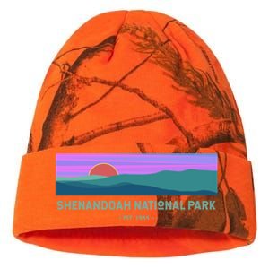 Retro Appalachian Trail Blue Ridge Shenandoah National Park Gift Kati Licensed 12" Camo Beanie