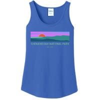 Retro Appalachian Trail Blue Ridge Shenandoah National Park Gift Ladies Essential Tank