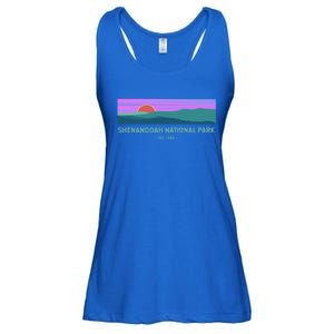 Retro Appalachian Trail Blue Ridge Shenandoah National Park Gift Ladies Essential Flowy Tank