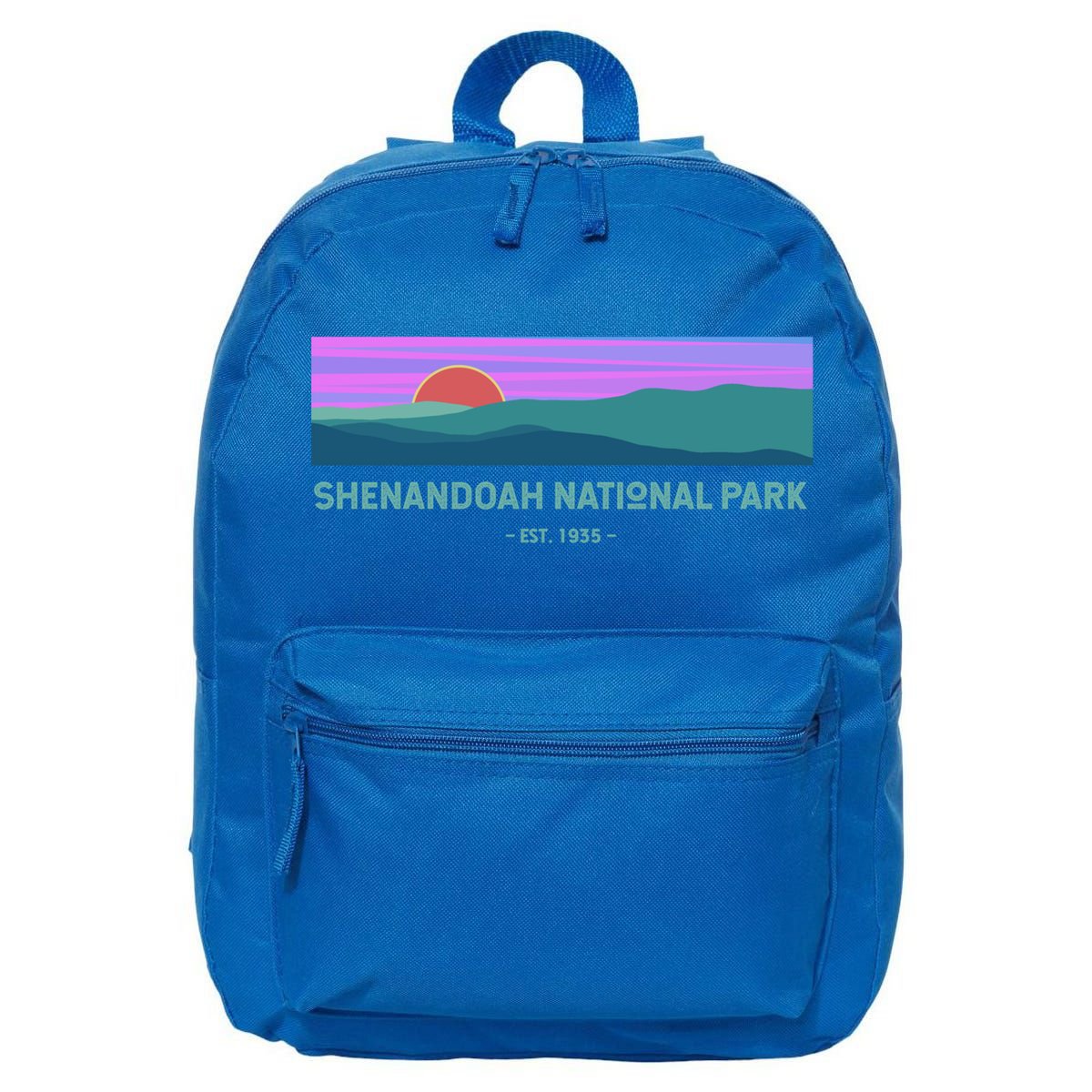 Retro Appalachian Trail Blue Ridge Shenandoah National Park Gift 16 in Basic Backpack