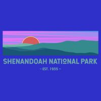 Retro Appalachian Trail Blue Ridge Shenandoah National Park Gift 16 in Basic Backpack