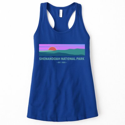 Retro Appalachian Trail Blue Ridge Shenandoah National Park Gift Womens Tank Top
