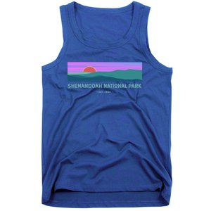 Retro Appalachian Trail Blue Ridge Shenandoah National Park Gift Tank Top