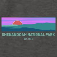 Retro Appalachian Trail Blue Ridge Shenandoah National Park Gift Vector Backpack