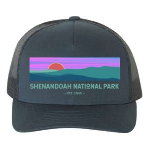 Retro Appalachian Trail Blue Ridge Shenandoah National Park Gift Yupoong Adult 5-Panel Trucker Hat