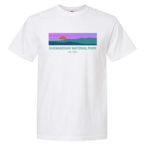 Retro Appalachian Trail Blue Ridge Shenandoah National Park Gift Garment-Dyed Heavyweight T-Shirt