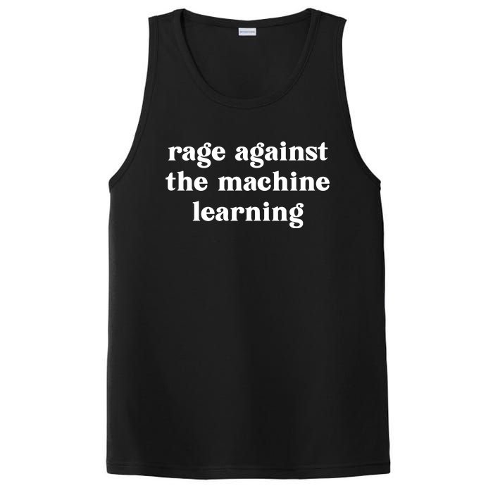 Rage Against The Machine Learning Funny PosiCharge Competitor Tank