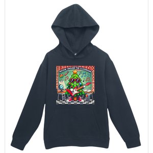 Rockin Around The Classroom Fun Christmas Tree For Teachers Gift Urban Pullover Hoodie