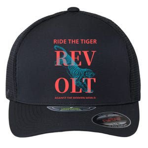 Revolt Against The Modern World Ride The Tiger Julius Evola Flexfit Unipanel Trucker Cap