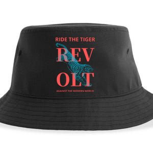 Revolt Against The Modern World Ride The Tiger Julius Evola Sustainable Bucket Hat