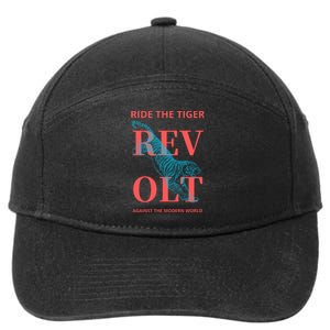 Revolt Against The Modern World Ride The Tiger Julius Evola 7-Panel Snapback Hat