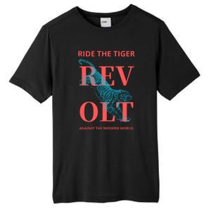 Revolt Against The Modern World Ride The Tiger Julius Evola Tall Fusion ChromaSoft Performance T-Shirt