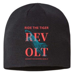 Revolt Against The Modern World Ride The Tiger Julius Evola Sustainable Beanie