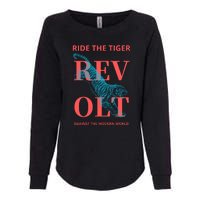 Revolt Against The Modern World Ride The Tiger Julius Evola Womens California Wash Sweatshirt