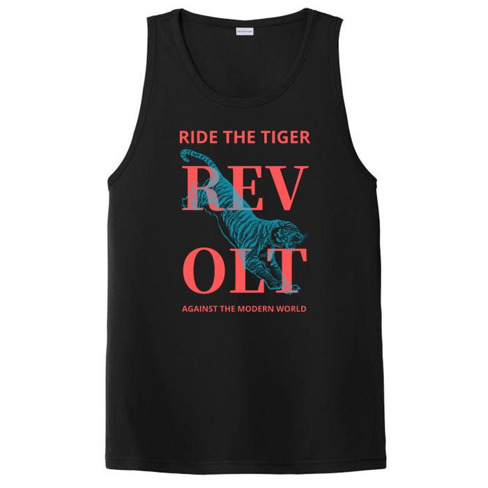 Revolt Against The Modern World Ride The Tiger Julius Evola PosiCharge Competitor Tank