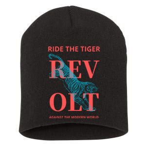 Revolt Against The Modern World Ride The Tiger Julius Evola Short Acrylic Beanie